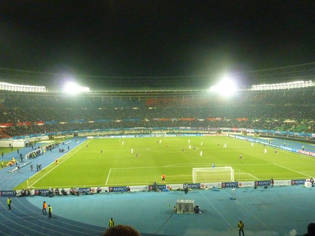 Austria Wien - Zenit St. Petersburg, Happelstadion, Champions League, 11/12/2013