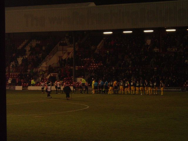 Brentford FC - Southampton, Griffin Park London, League One, 26/01/2010