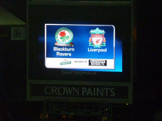 Blackburn Rovers - Liverpool FC, Ewood Park, Premier League, 05/01/2011