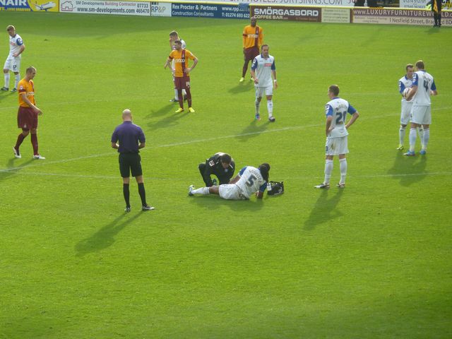 Bradford City - Tranmere Rovers, Valley Parade, League One, 13/10/2013