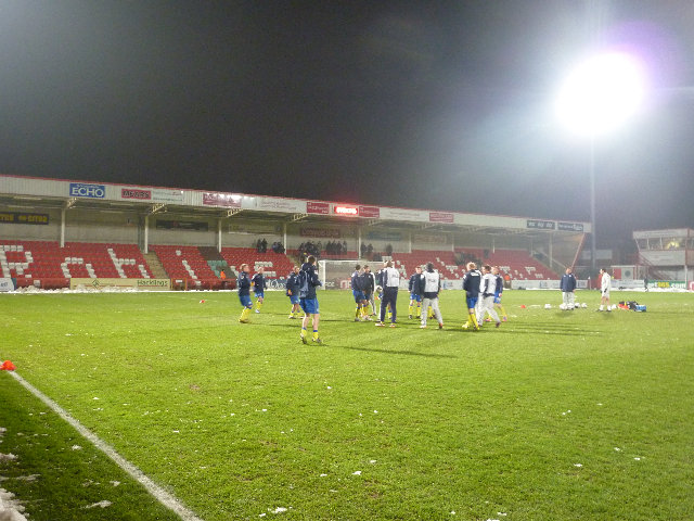 Cheltenham Town - Rochdale AFC, Whaddon Road, League Two, 25/01/2013