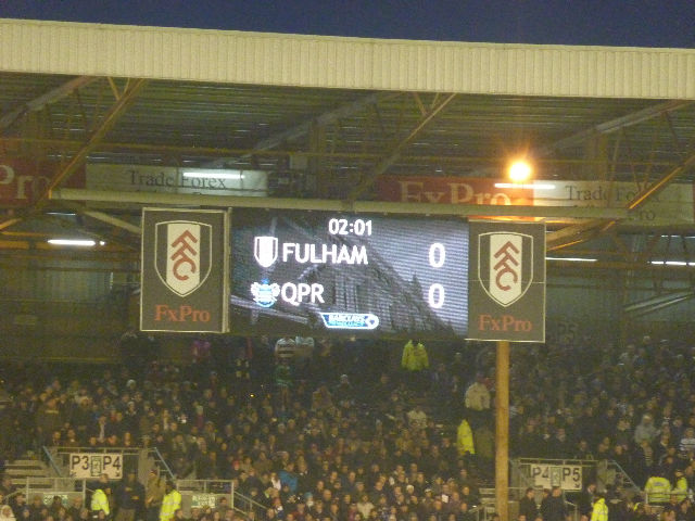 Fulham FC - QPR, Craven Cottage, Premier League, 01/04/2013
