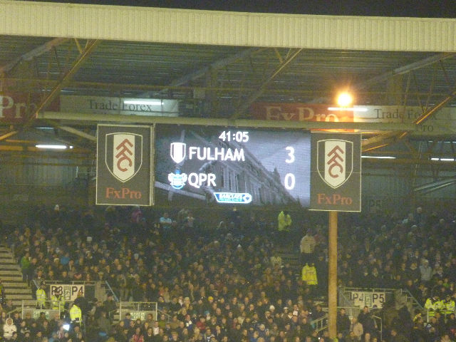 Fulham FC - QPR, Craven Cottage, Premier League, 01/04/2013