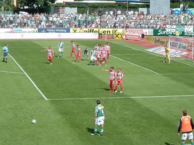 Kapfenberger SV - Rapid Wien, Franz-Fakete-Stadion Kapfenberg, Bundesliga, 31/05/2009