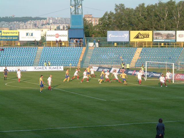 MFK Kosice - FC Zlate Moravce, Štadión Lokomotivy v Cermeli Kosice, Corgon Liga, 02/05/2009