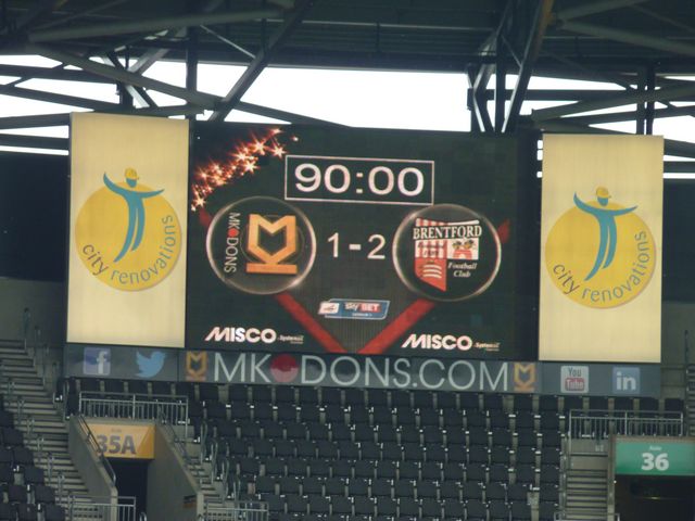 MK Dons - Brentford FC, stadium:mk, League One, 21/04/2014