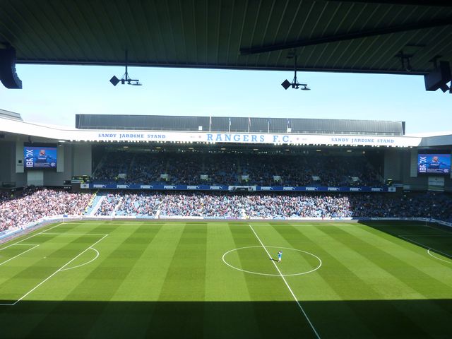 Rangers FC - Hearts of Midlothian, Ibrox Park, Scottish Championship, 05/04/2015