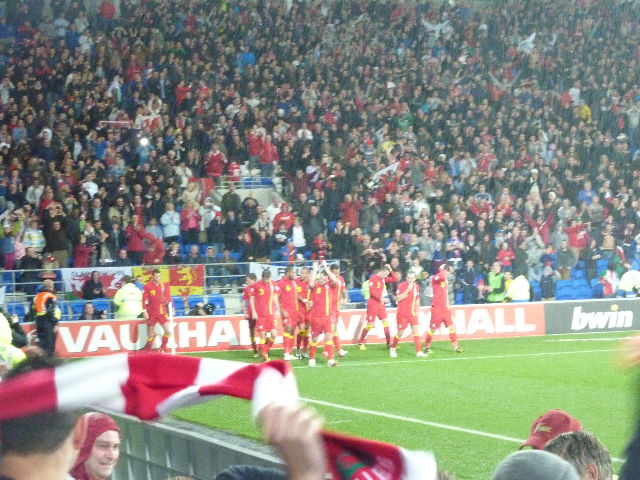 Wales - Schottland, Cardiff City Stadium, WM Quali, 12/10/2012