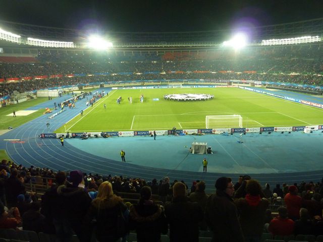 Austria Wien - Zenit St. Petersburg, Happelstadion, Champions League, 11/12/2013