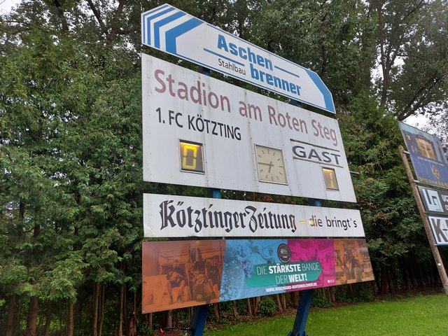 1. FC Bad Kötzting - SpVgg Weiden, Stadion am roten Steg, Landesliga Mitte, 31/08/2021