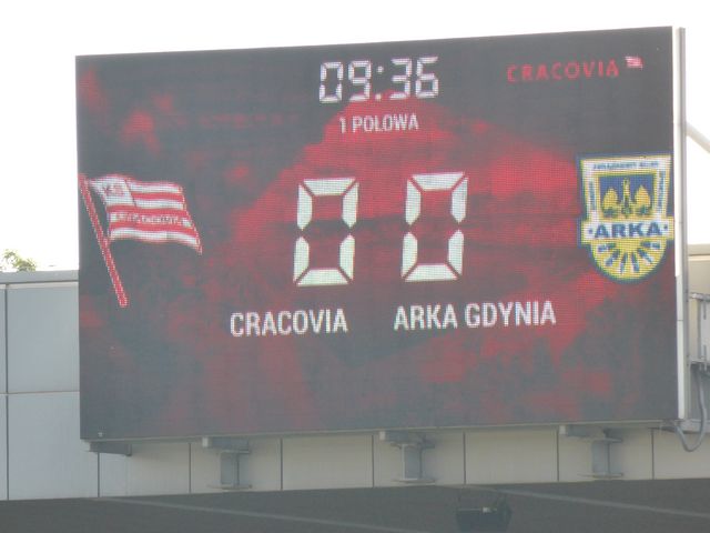 Cracovia Krakau - Arka Gdingen, Józef Pi?sudski Cracovia-Stadion, Ekstrakalsa, 06/08/2018