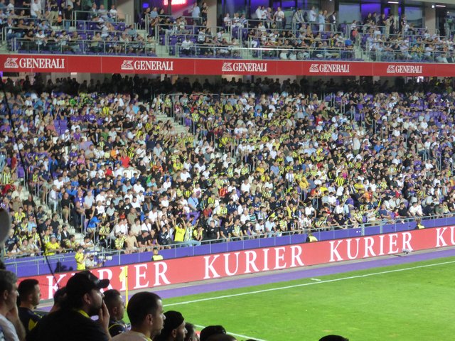 Austria Wien - Fenerbahce Istanbul, Horrplatz, Europa League Quali, 18/08/2022