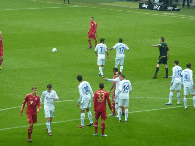 FC Bayern München - Schalke 04, Allianz Arena, Bundesliga, 26/02/2012