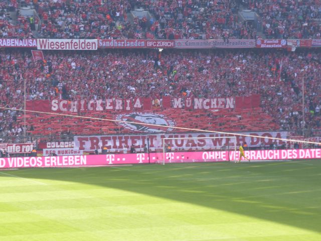 FC Bayern - SV Darmstadt 98, Allianz Arena, Bundesliga, 06/05/2017