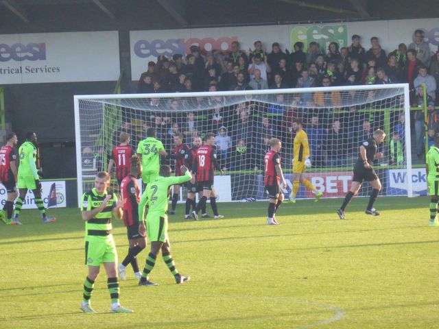Forest Green Rovers - Macclesfield Town, The New Lawn, FA Cup, 04/11/2017