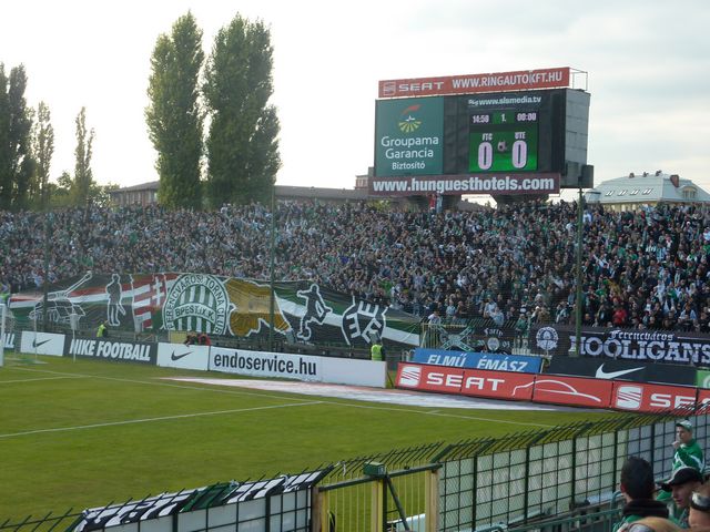 Ferencvaros Budapest - Ujpest Budapest, Florian-Albert-Stadion, NB I, 22/10/2011