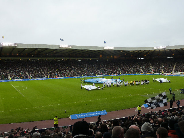 St. Mirren FC - Celtic Glasgow, Hampden Park, League Cup, 27/01/2013