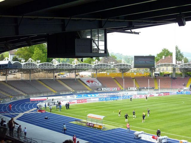 LASK - Austria Wien, Stadion der Stadt Linz, Bundesliga Österreich, 02/05/2010
