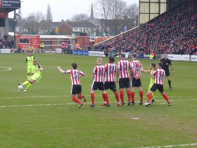 Lincoln City - Exeter City, Sincil Bank, League Two, 30/03/2018