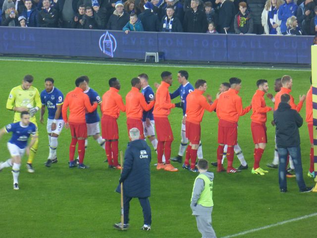 Everton FC - Liverpool FC, Goodison Park, Premier League, 19/12/2016