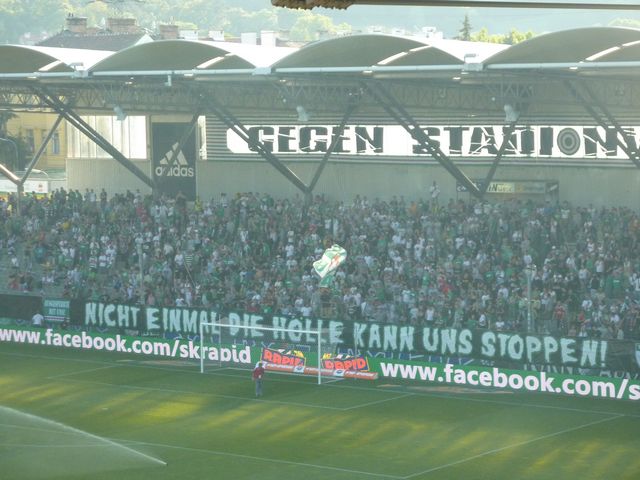 Rapid Wien - Sturm Graz, Gerhard-Hanappi-Stadion, Bundesliga Österreich, 18/08/2012