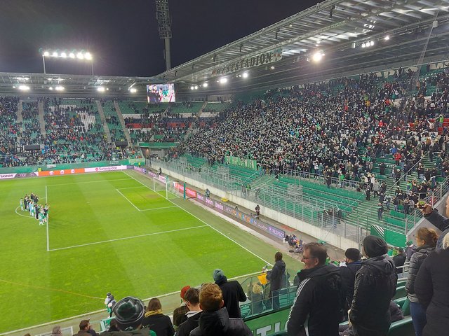 Rapid Wien - Vitesse Arnheim, Allianz Stadion, Europa Conference League, 17/02/2022