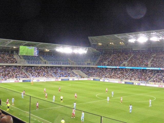 Slovan Bratislava - Olympiakos Piräus, Stadión Tehelné Pole, Europa League Quali, 11/08/2022