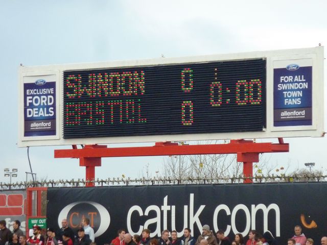 Swindon Town FC - Bristol City, County Ground, League One, 15/11/2014