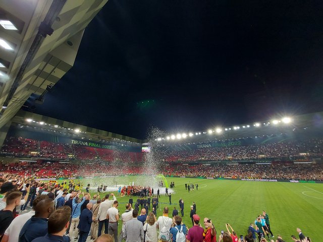 AS Roma - Feyenoord Rotterdam, Air Albania Stadium, Conference League, 25/05/2022
