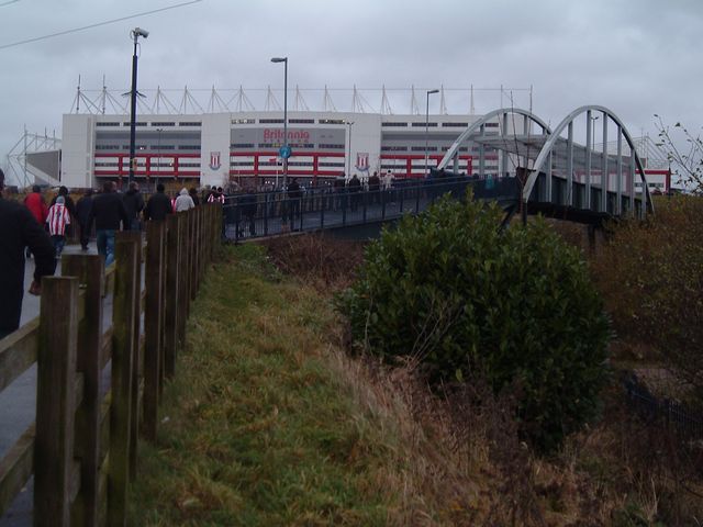 Stoke City - Portsmouth FC, Britannia Stadium, Premier League, 22/11/2009