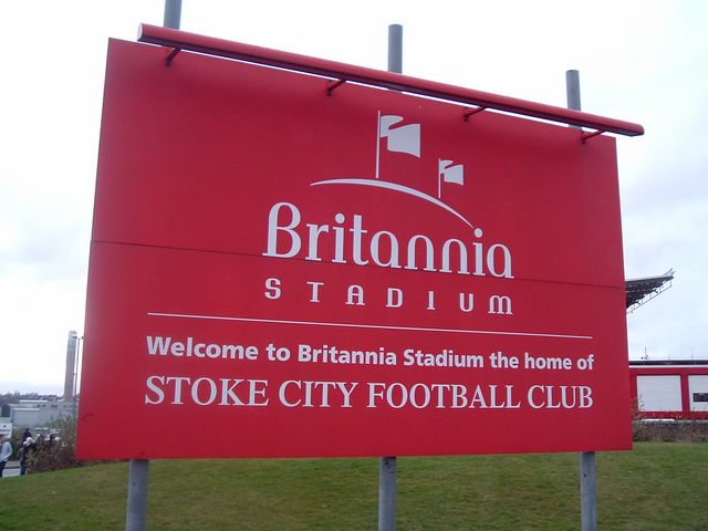 Stoke City - Portsmouth FC, Britannia Stadium, Premier League, 22/11/2009