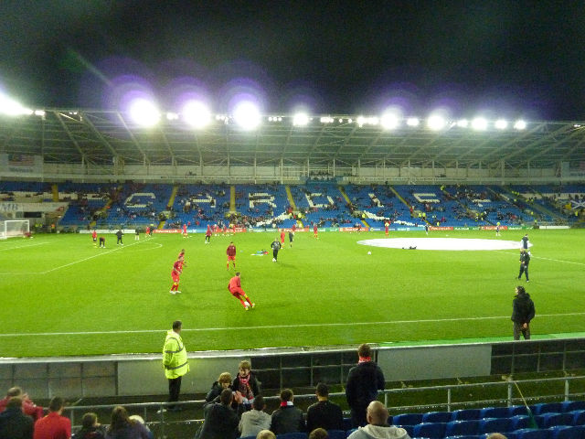 Wales - Schottland, Cardiff City Stadium, WM Quali, 12/10/2012