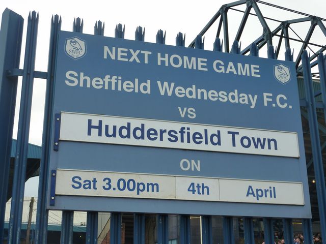 Sheffield Wednesday - Huddersfield Town, Hillsborough, Championship, 04/04/2015
